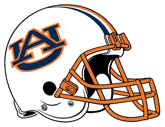 Auburn Tigers 1983-1992 Helmet Logo vinyl decal